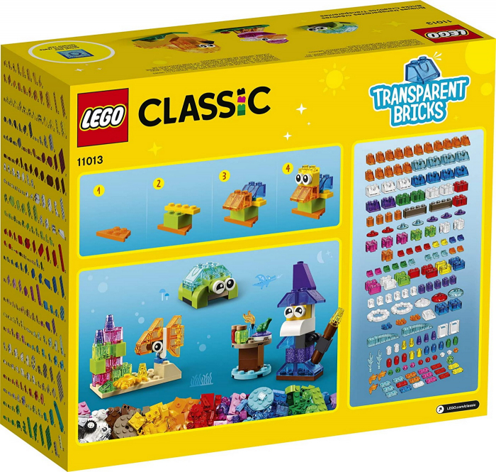LEGO CLASSIC CARAMIZI TRANSPARENTE CREATIVE 11013 [7]