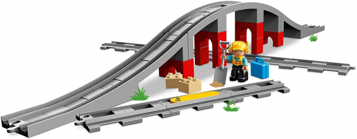 LEGO DUPLO POD SI SINE DE CALE FERATA 10872 [2]