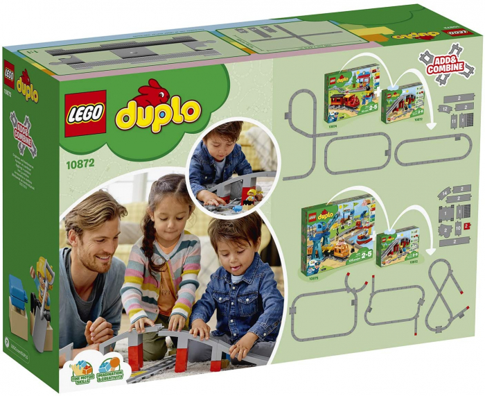 LEGO DUPLO POD SI SINE DE CALE FERATA 10872 [6]