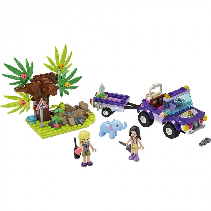 LEGO FRIENDS  SALVAREA PUIULUI DE ELEFANT DIN JUNGLA 41421 [3]