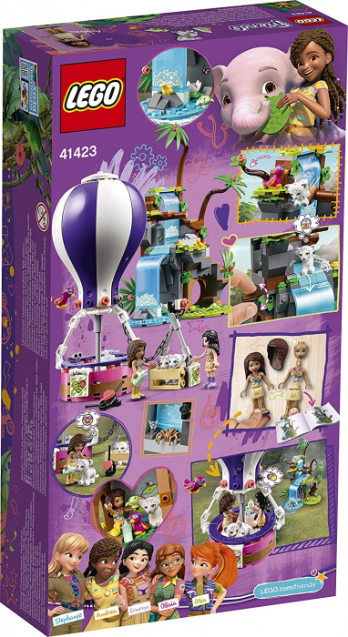 LEGO FRIENDS  SALVAREA TIGRULUI DIN JUNGLA CU BALONUL DE AER CALD 41423 [8]