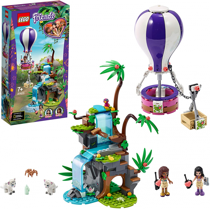 LEGO FRIENDS  SALVAREA TIGRULUI DIN JUNGLA CU BALONUL DE AER CALD 41423 [6]
