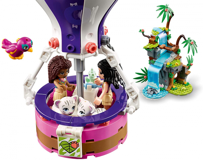 LEGO FRIENDS  SALVAREA TIGRULUI DIN JUNGLA CU BALONUL DE AER CALD 41423 [7]