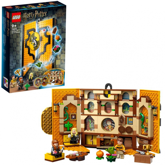 LEGO HARRY POTTER BANNERUL CASEI HUFFLEPUFF 76412 [6]