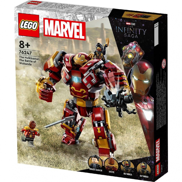 LEGO SUPER HEROES HULKBUSTER BATALIA DIN WAKANDA 76247 [5]
