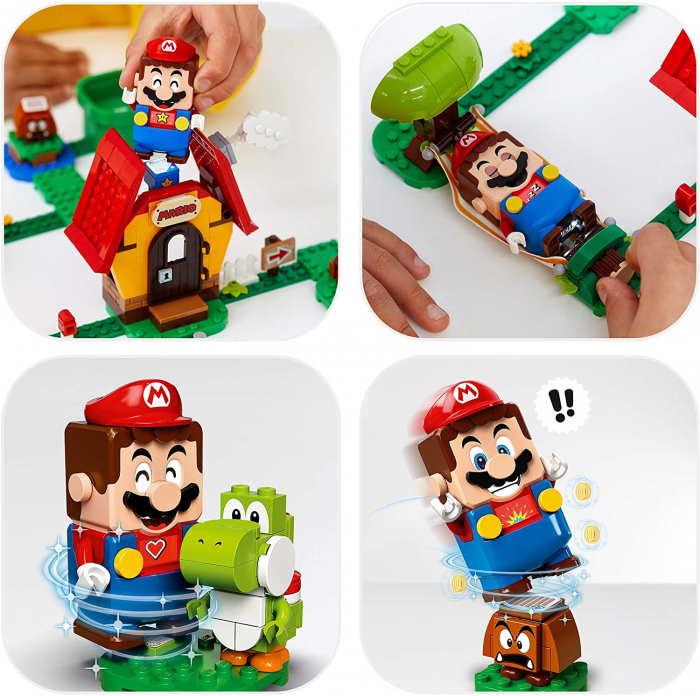 LEGO SUPER MARIO  SET DE EXTINDERE CASA LUI MARIO SI YOSHI 71367 [4]