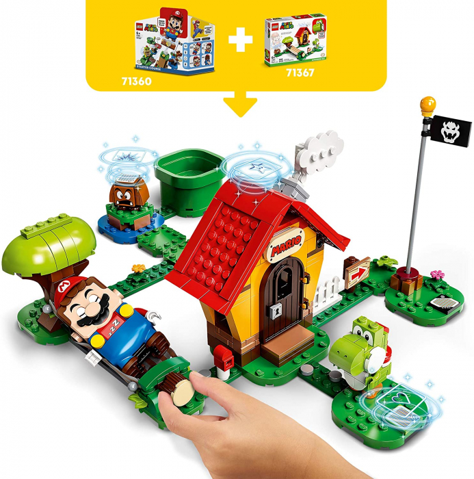 LEGO SUPER MARIO  SET DE EXTINDERE CASA LUI MARIO SI YOSHI 71367 [5]