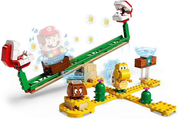 LEGO SUPER MARIO  SET DE EXTINDERE TOBOGANUL PLANTEI PIRANHA 71365 [4]