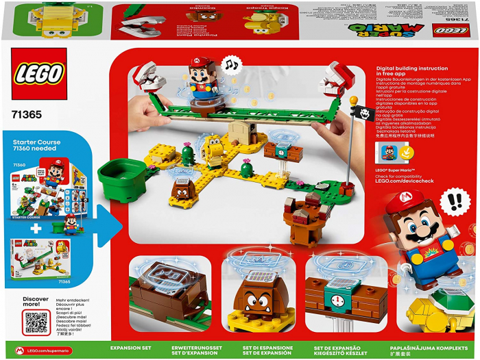LEGO SUPER MARIO  SET DE EXTINDERE TOBOGANUL PLANTEI PIRANHA 71365 [9]