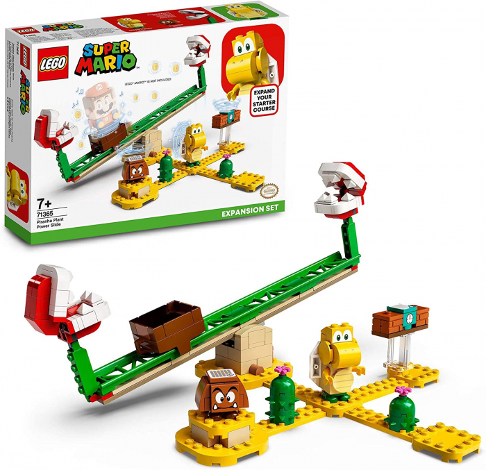 LEGO SUPER MARIO  SET DE EXTINDERE TOBOGANUL PLANTEI PIRANHA 71365 [8]