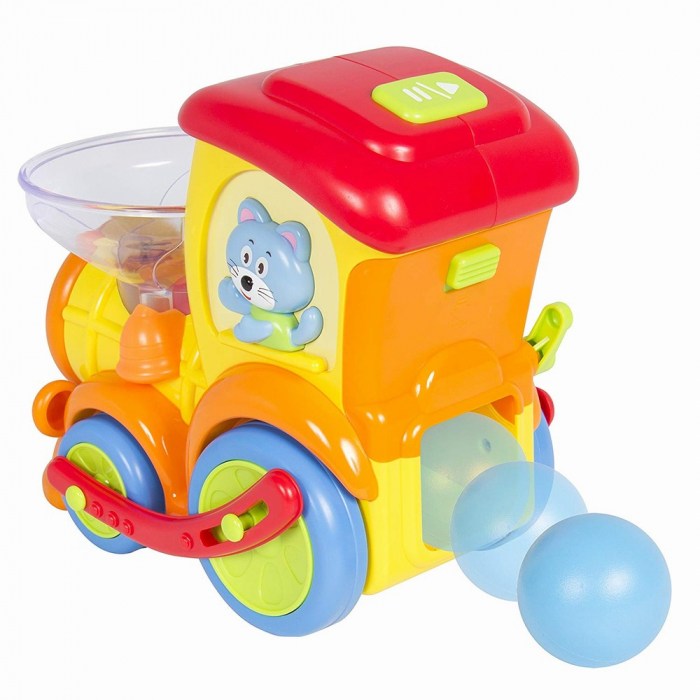 Hola Toys - Locomotiva cu bile cu sunete si lumini [7]