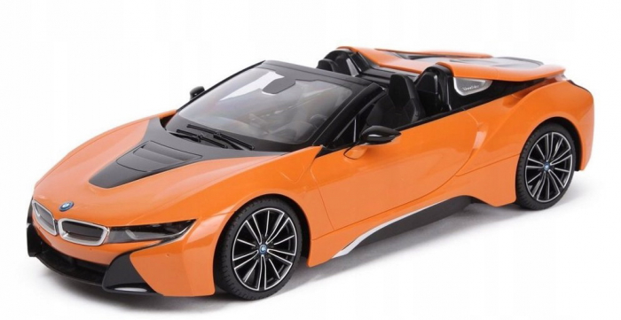 MASINA CU TELECOMANDA BMW I8 PORTOCALIE SCARA 1 LA 12 [6]