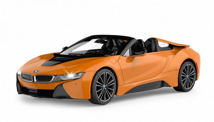 MASINA CU TELECOMANDA BMW I8 PORTOCALIE SCARA 1 LA 12 [7]