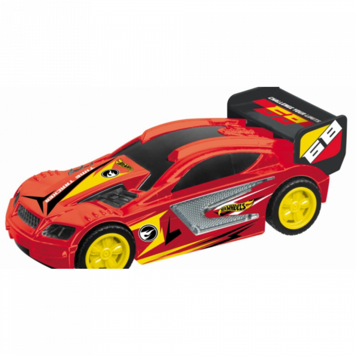 Masinuta pull back Hot Wheels Hot Wheels - Time Tracker, Rosu [2]