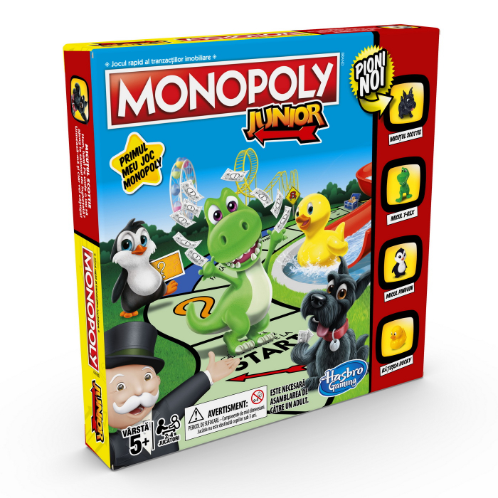 MONOPOLY JUNIOR LIMBA ROMANA [3]