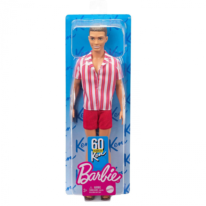 Papusa Barbie 60 years Ken - Ken cu pantaloni rosii [7]