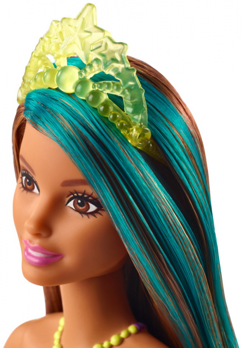 Papusa Barbie Dreamtopia - Printesa cu coronita galbena [4]