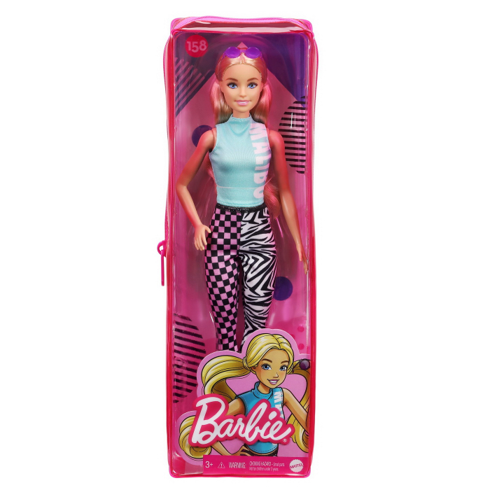 Papusa Barbie Fashionistas - Barbie blonda cu tinuta sport [3]