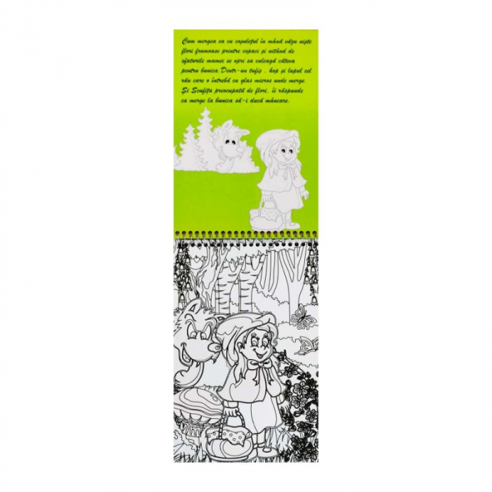 Picteaza cu apa Scufita Rosie [3]