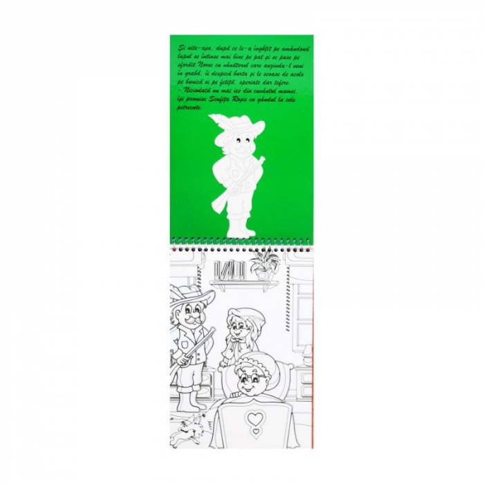 Picteaza cu apa Scufita Rosie [2]