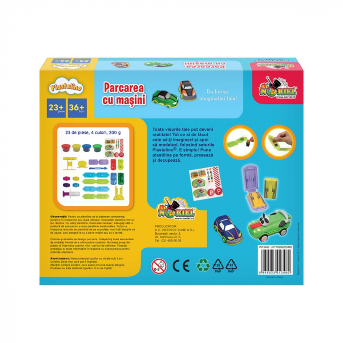 Plastelino Parcarea de masini [3]