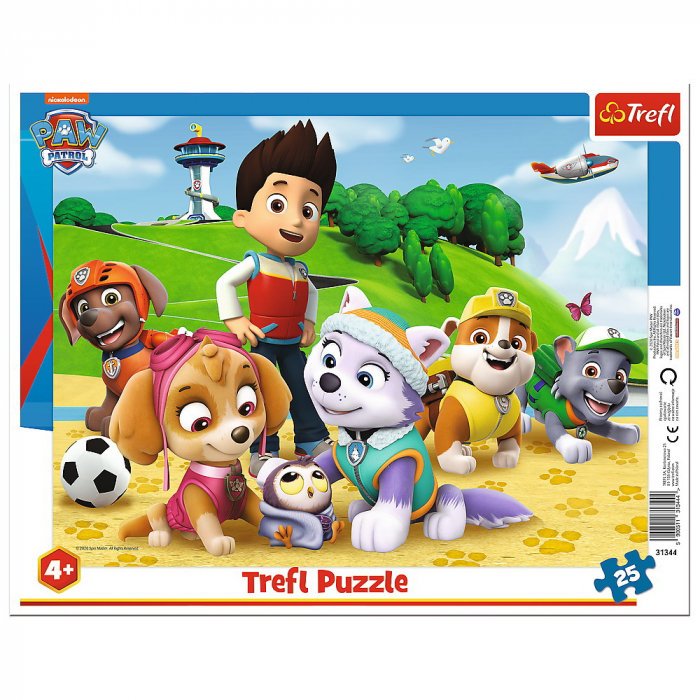 Puzzle 25 Plansa Patrula Catelusilor [2]