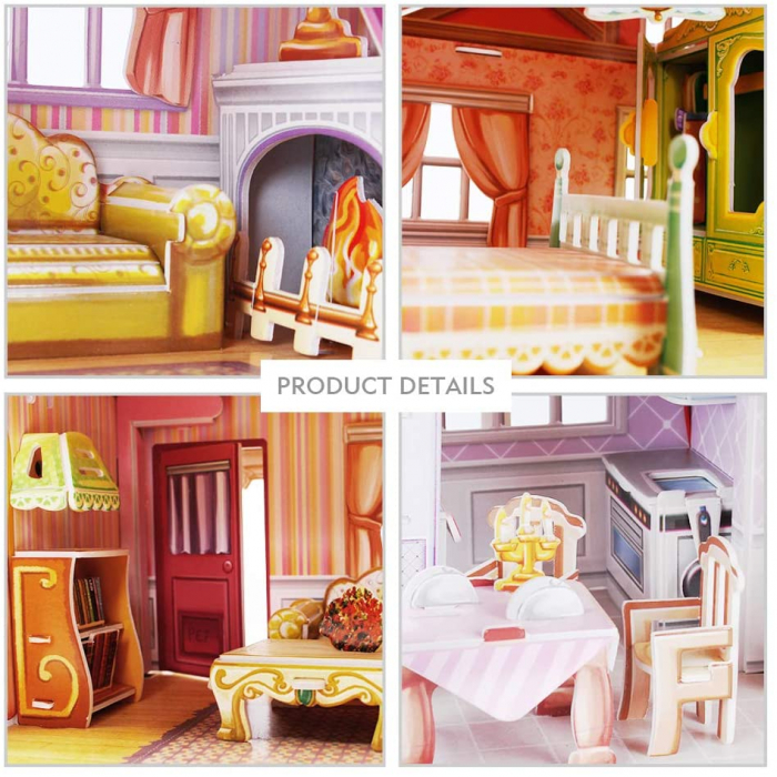 Puzzle 3D CubicFun-Casuta Papusilor  Sara's Home [2]
