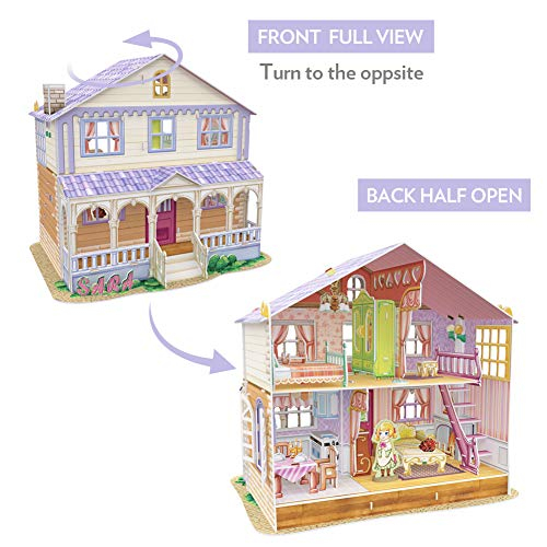 Puzzle 3D CubicFun-Casuta Papusilor  Sara's Home [4]