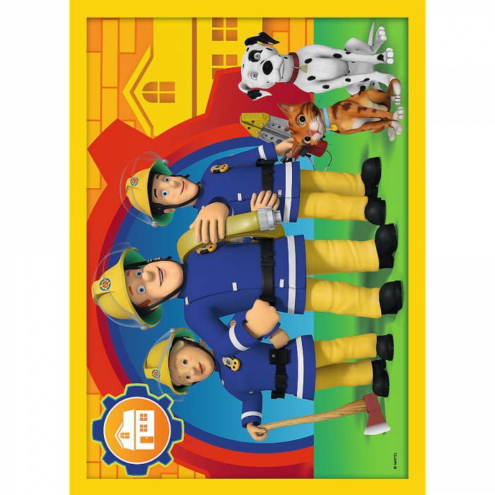 Puzzle Ajutoarele Pompierului Sam, 12/15/20/24 [2]