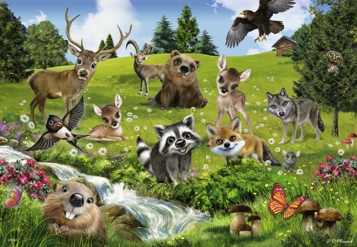Puzzle ferma animalelor 2x24 piese [2]