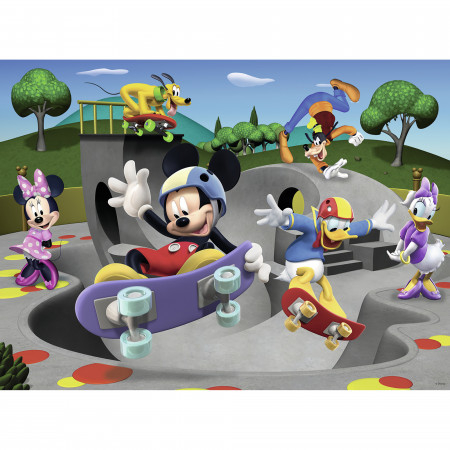 Puzzle Mickey cu skateboard, 100 piese, Ravensburger [2]