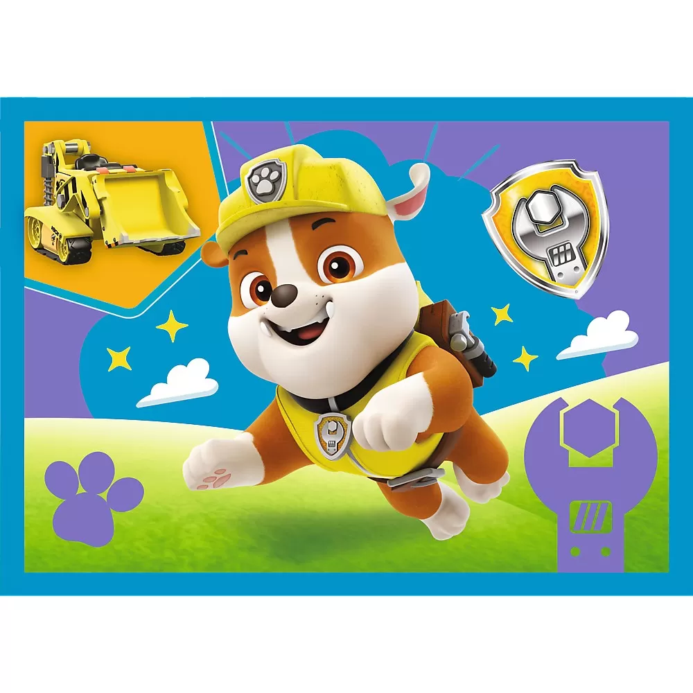 Puzzle Patrula Catelusilor 4 in 1 Trefl [2]