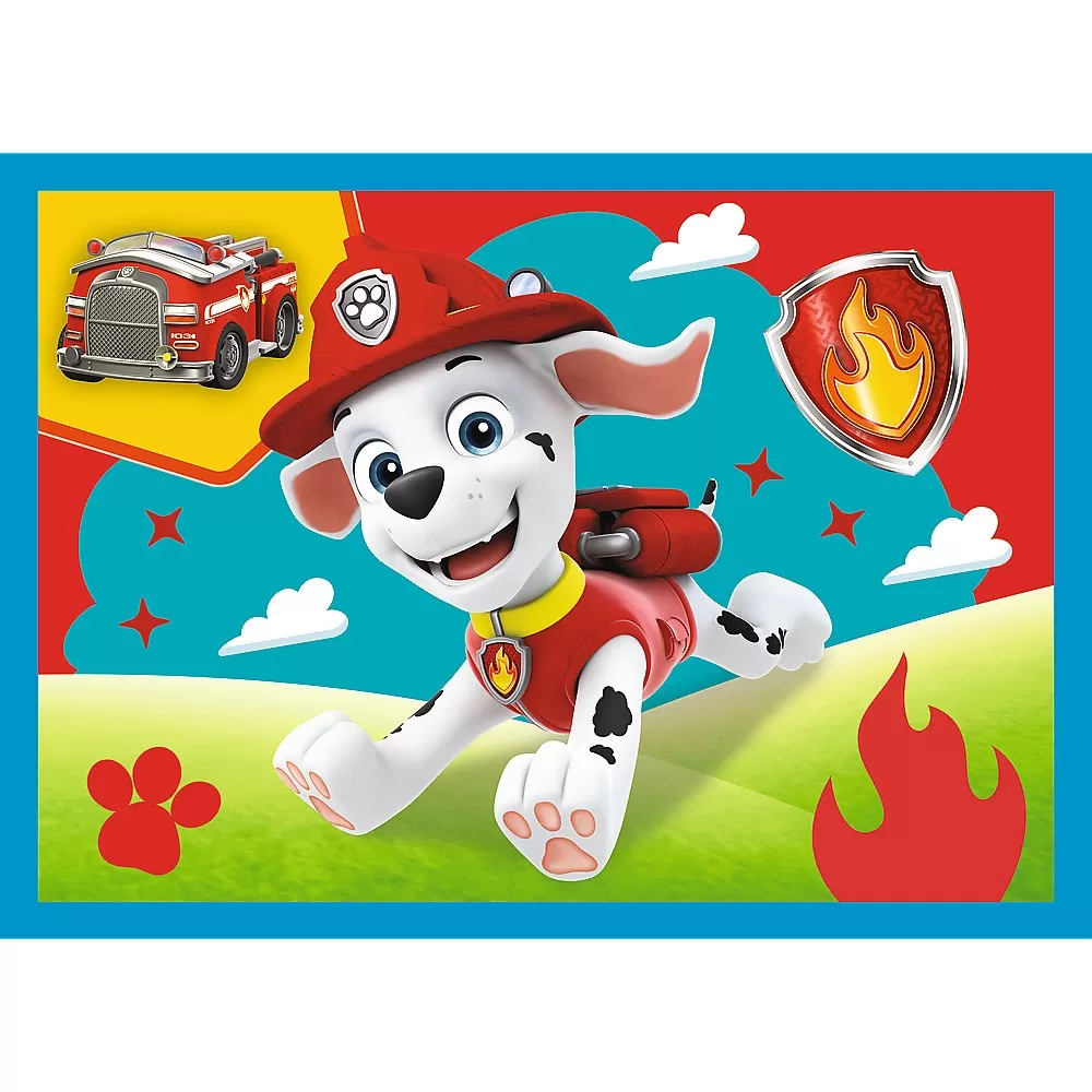 Puzzle Patrula Catelusilor 4 in 1 Trefl [3]