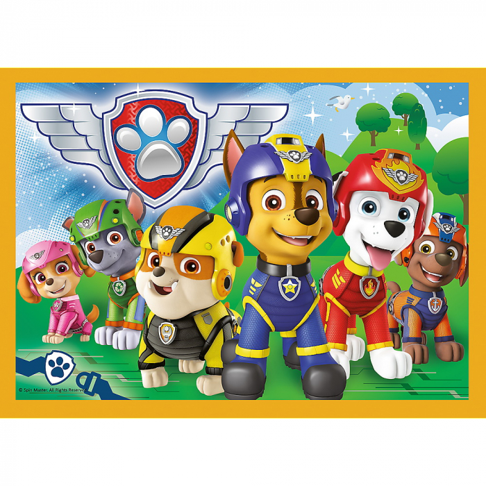 PUZZLE TREFL 4IN1 PATRULA CATELUSILOR - SARBATORILE [5]