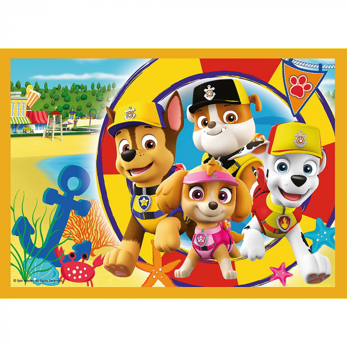 PUZZLE TREFL 4IN1 PATRULA CATELUSILOR - SARBATORILE [2]