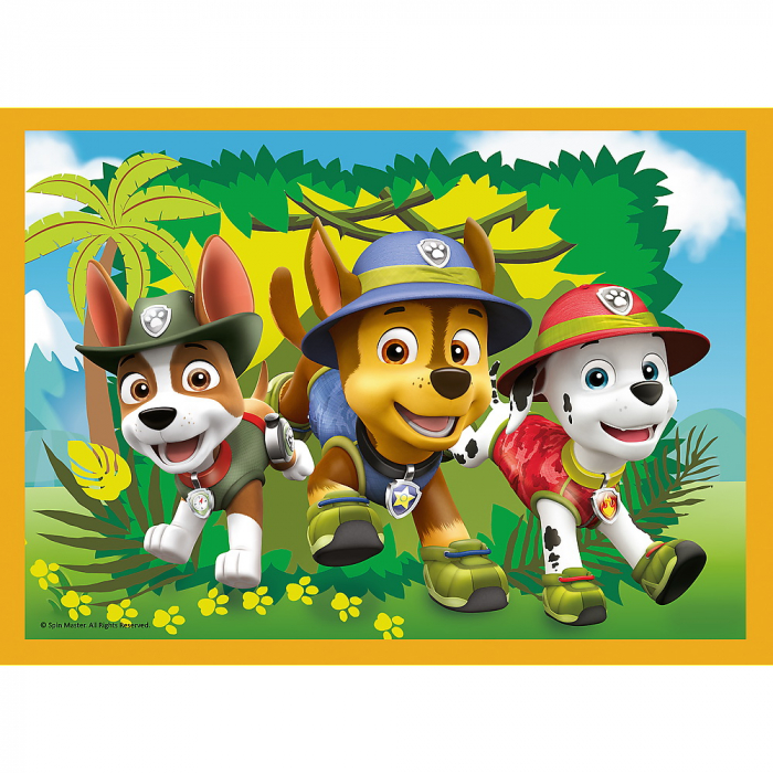 PUZZLE TREFL 4IN1 PATRULA CATELUSILOR - SARBATORILE [3]
