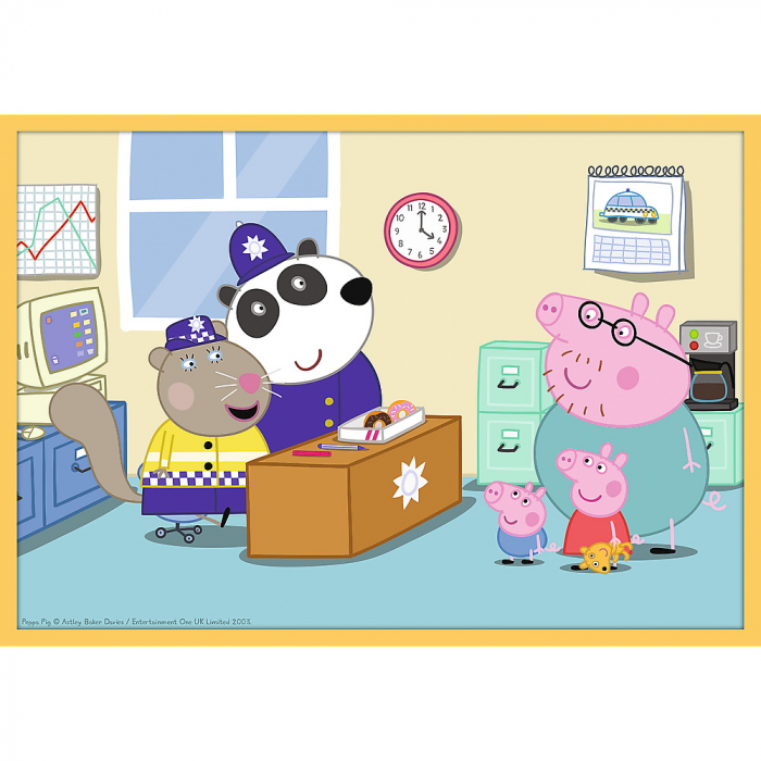 PUZZLE TREFL 10IN1 INTALNESTE-O PE PEPPA PIG [2]