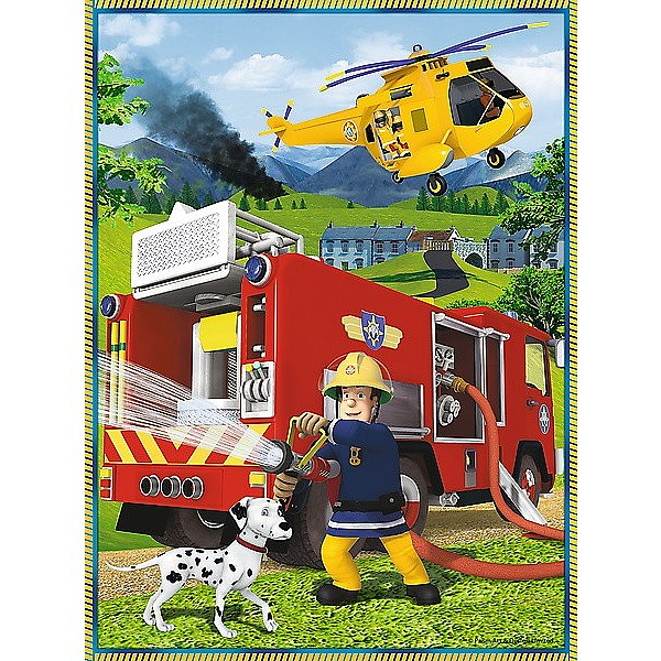 Puzzle Trefl 2 in 1 memo pompierii in actiune [3]