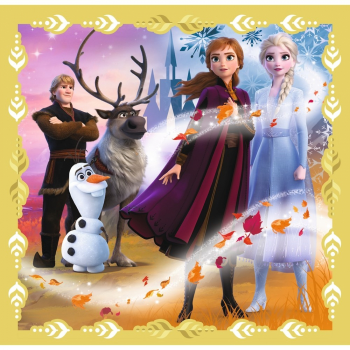 PUZZLE TREFL 3IN1 FROZEN2 ANA SI ELSA [4]
