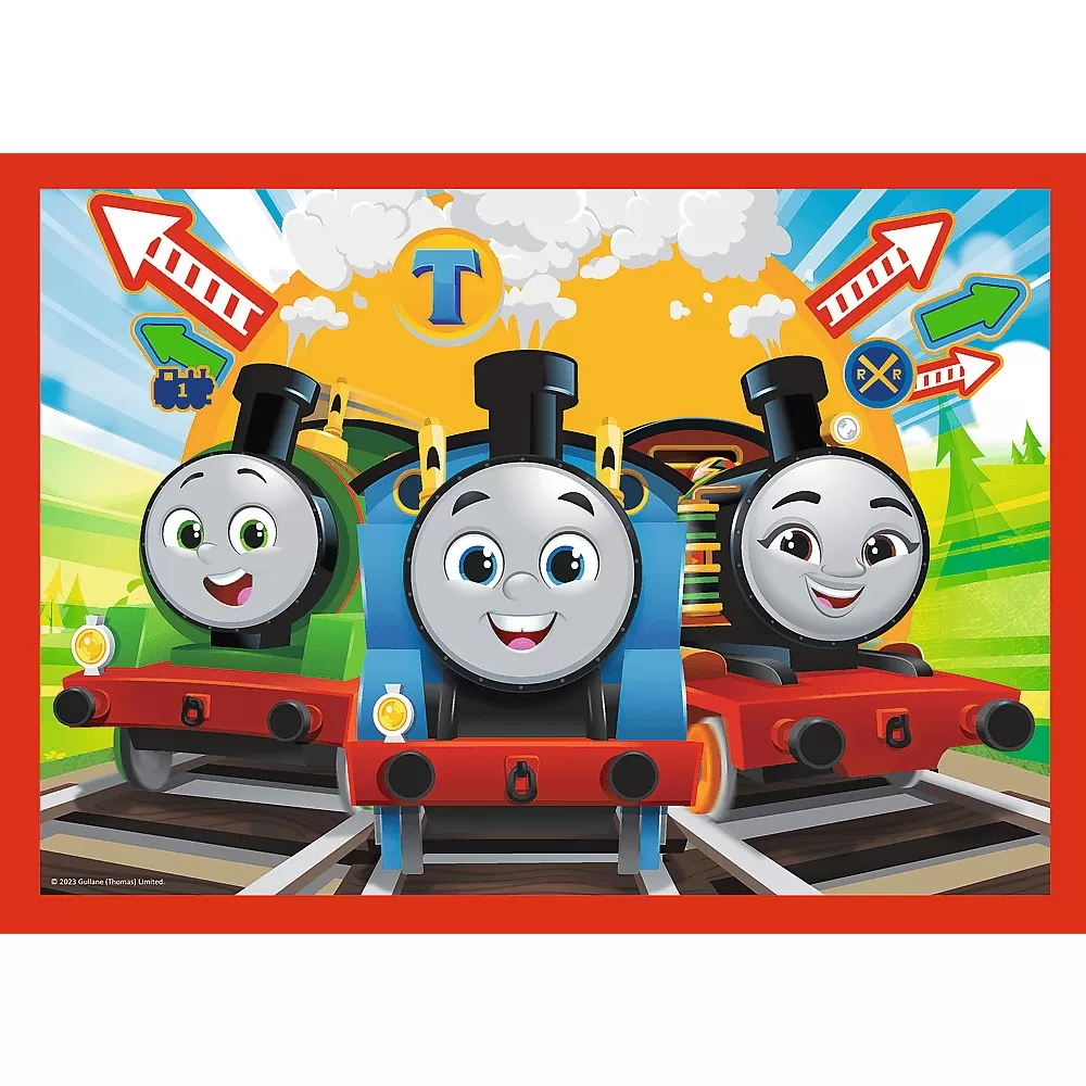 Puzzle Trefl 4 in 1, Thomas 12, 24, 20, 15 piese [4]