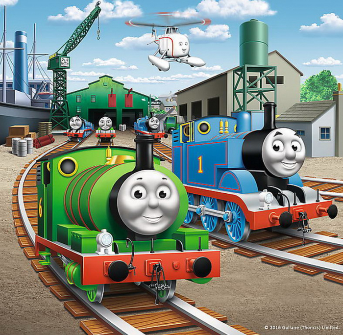 Puzzle Trefl 3 in 1, Thomas intra in Actiune [4]