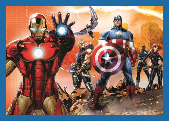 Puzzle Trefl 4 in 1, Avengers, Razbunatorii neinfricati [2]