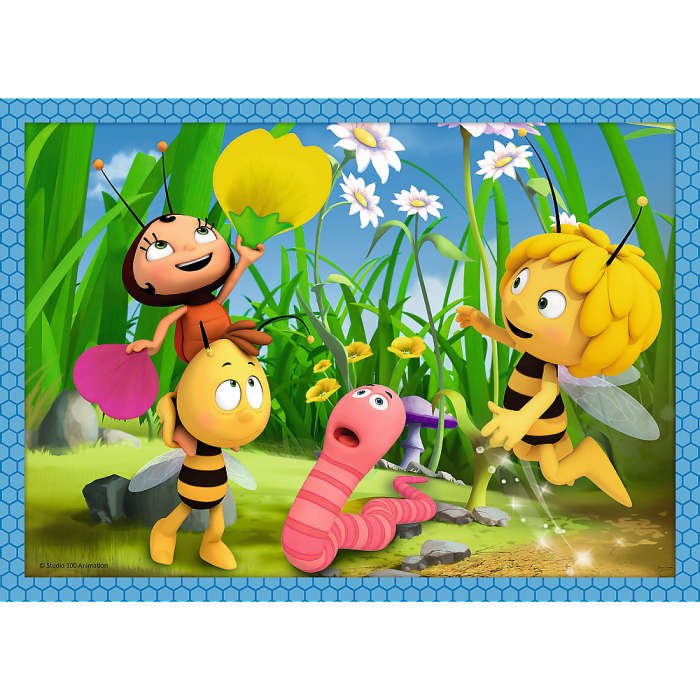 PUZZLE TREFL 4IN1 AVENTURILE ALBINUTEI MAYA [2]