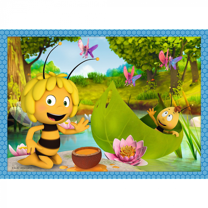 PUZZLE TREFL 4IN1 AVENTURILE ALBINUTEI MAYA [3]