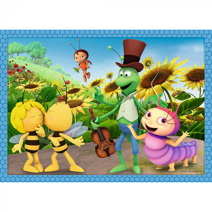 PUZZLE TREFL 4IN1 AVENTURILE ALBINUTEI MAYA [4]
