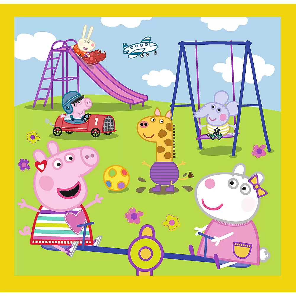 Puzzle Trefl 3in1 Peppa Pig 20/36/50 piese [3]