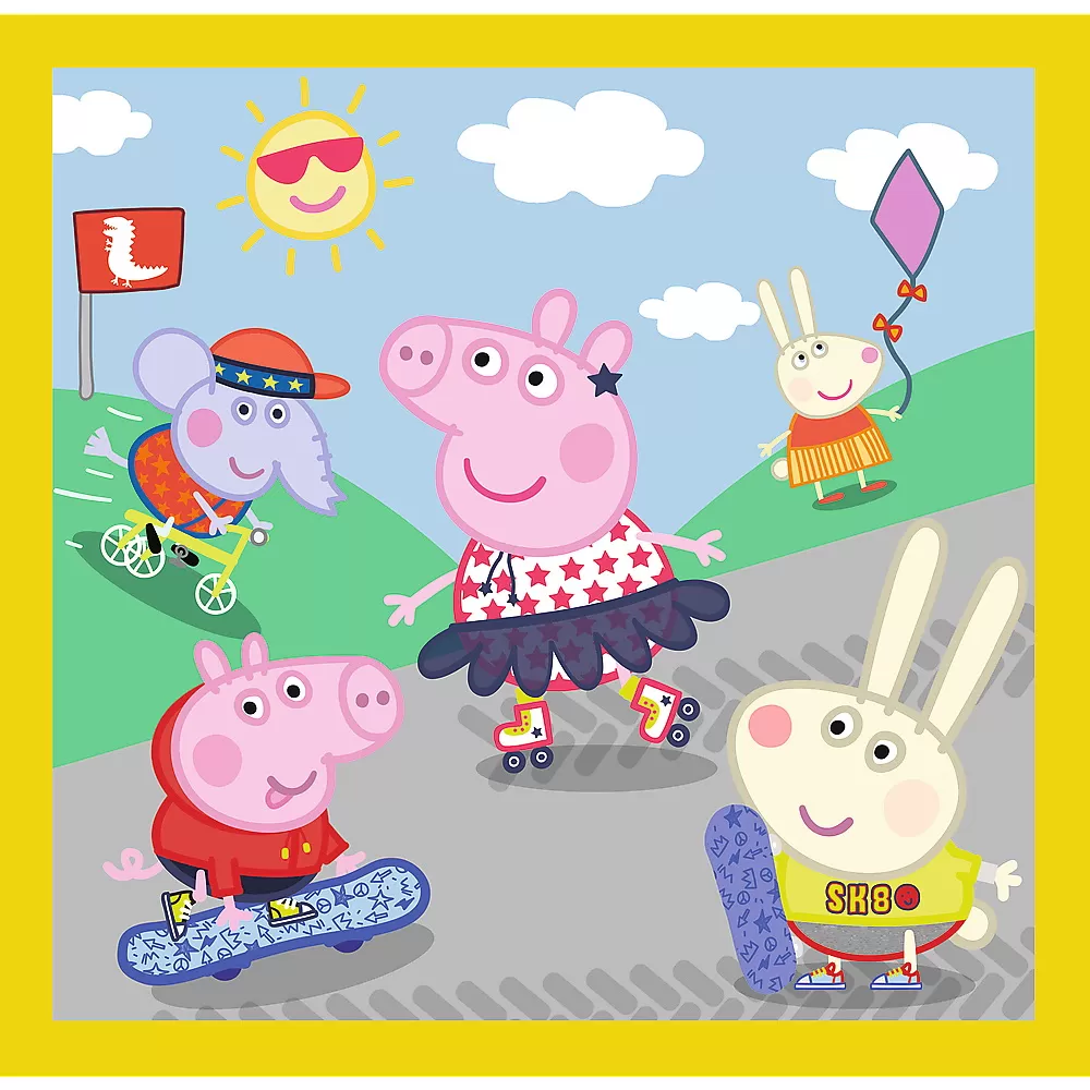 Puzzle Trefl 3in1 Peppa Pig 20/36/50 piese [2]