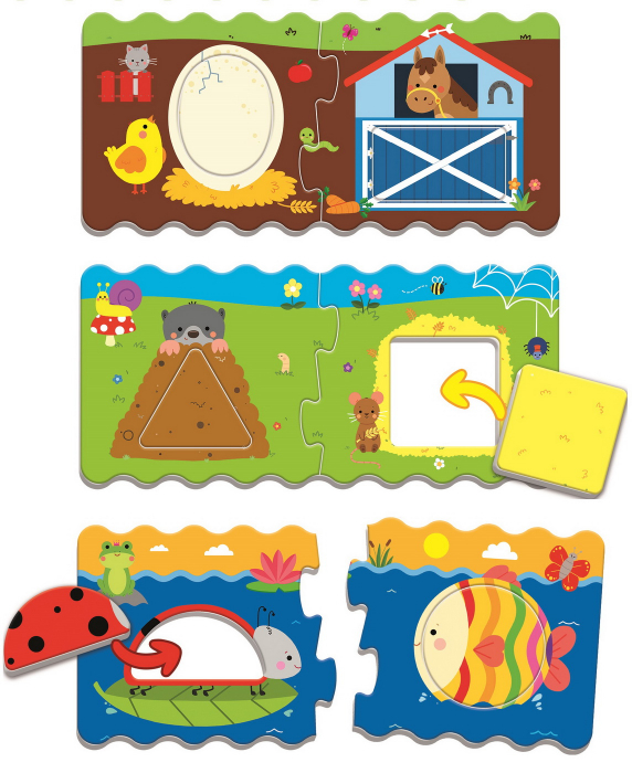 Puzzle Trefl Baby Clasic, Sorteaza Formele [2]