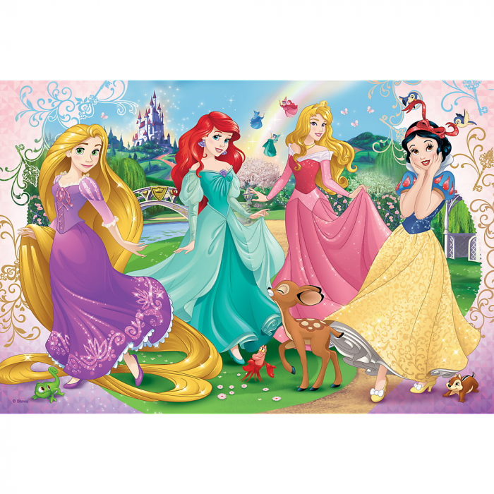 Puzzle Trefl Disney Princess, Frumoasele Printese 60 piese [2]