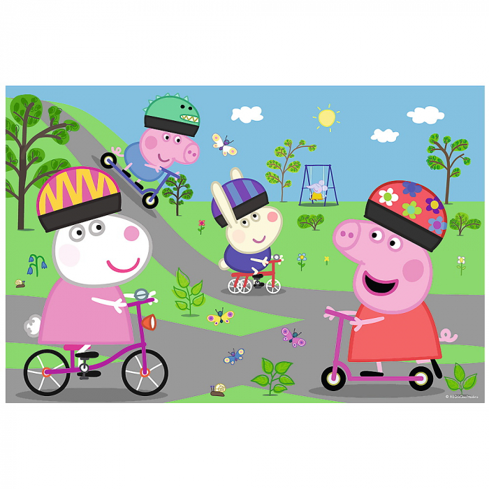 Puzzle Trefl maxi purcelusa Peppa Pig 24 piese [2]